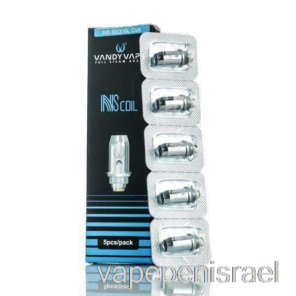 חד פעמי Vape Israel Vandy Vape Ns סלילים להחלפת עט 1.2ohm קרמיקה Kanthal A1